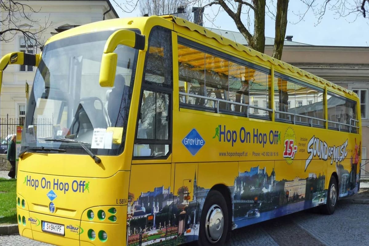 Salzburg Sightseeing: Hop-On, Hop-Off Bus Tour