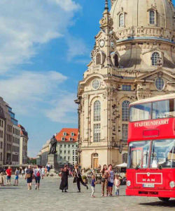 Dresden City Bus Tour & Elbe Cruise Fast Track Ticket