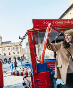Bologna City Red Bus and San Luca Express Combo Ticket