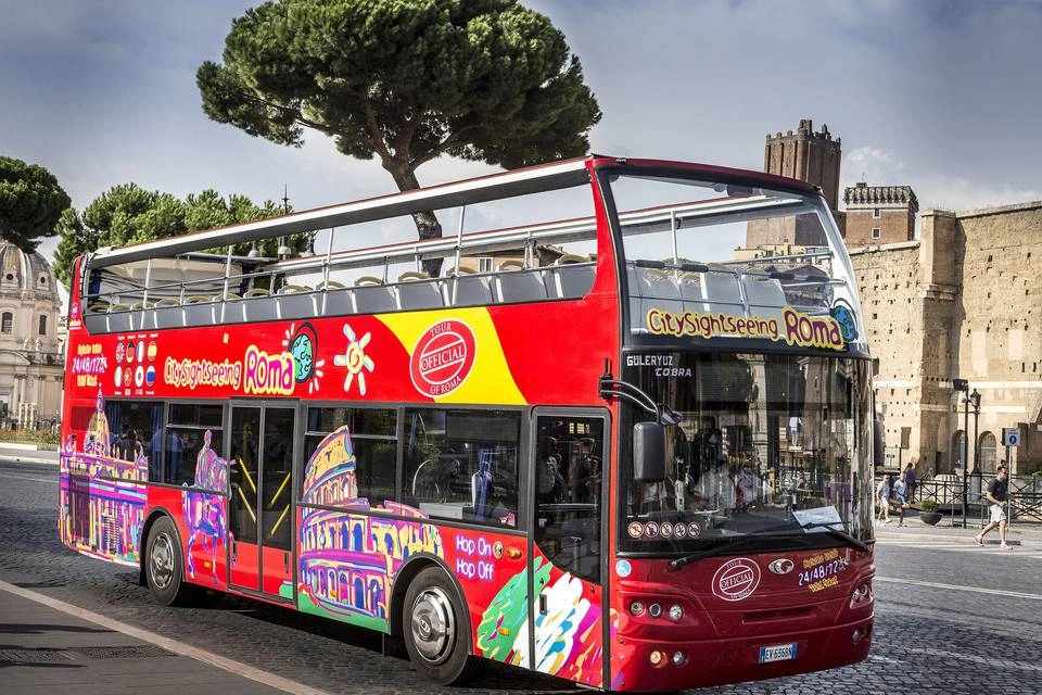 City Sightseeing: Rome Hop-On, Hop-Off Bus Tour