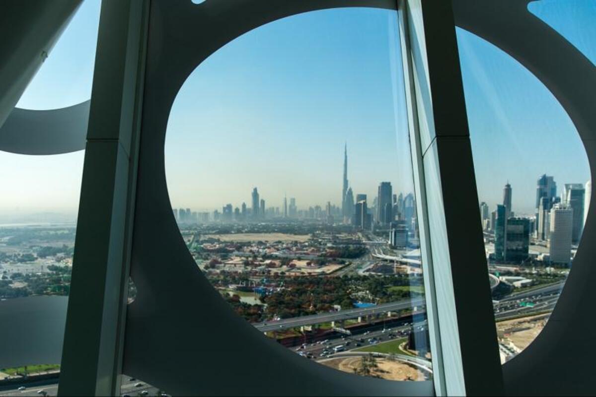 Entrance Ticket to Dubai Frame