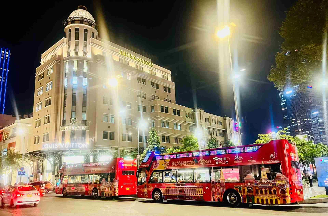 Saigon Night Bus Tour Ticket