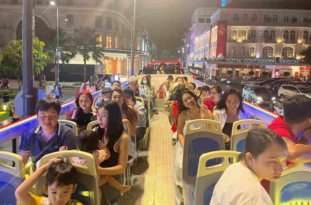 Saigon Night Bus Tour Ticket
