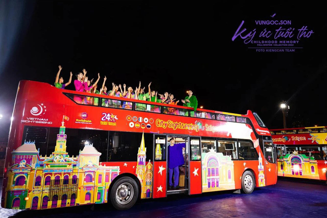 Saigon Night Bus Tour Ticket