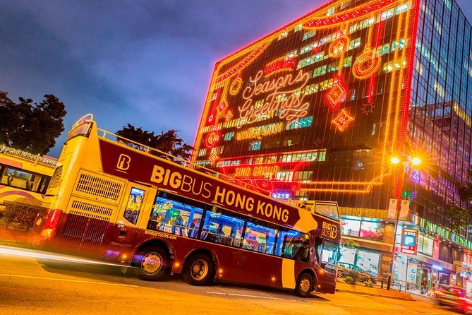 Hong Kong Panoramic Night Bus Tour 