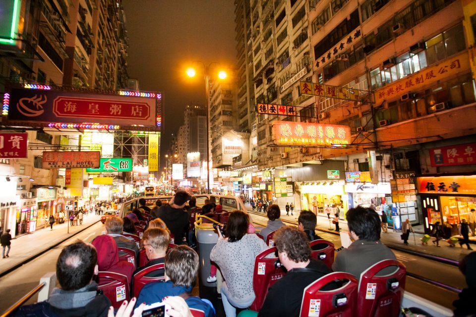 Hong Kong Panoramic Night Bus Tour 
