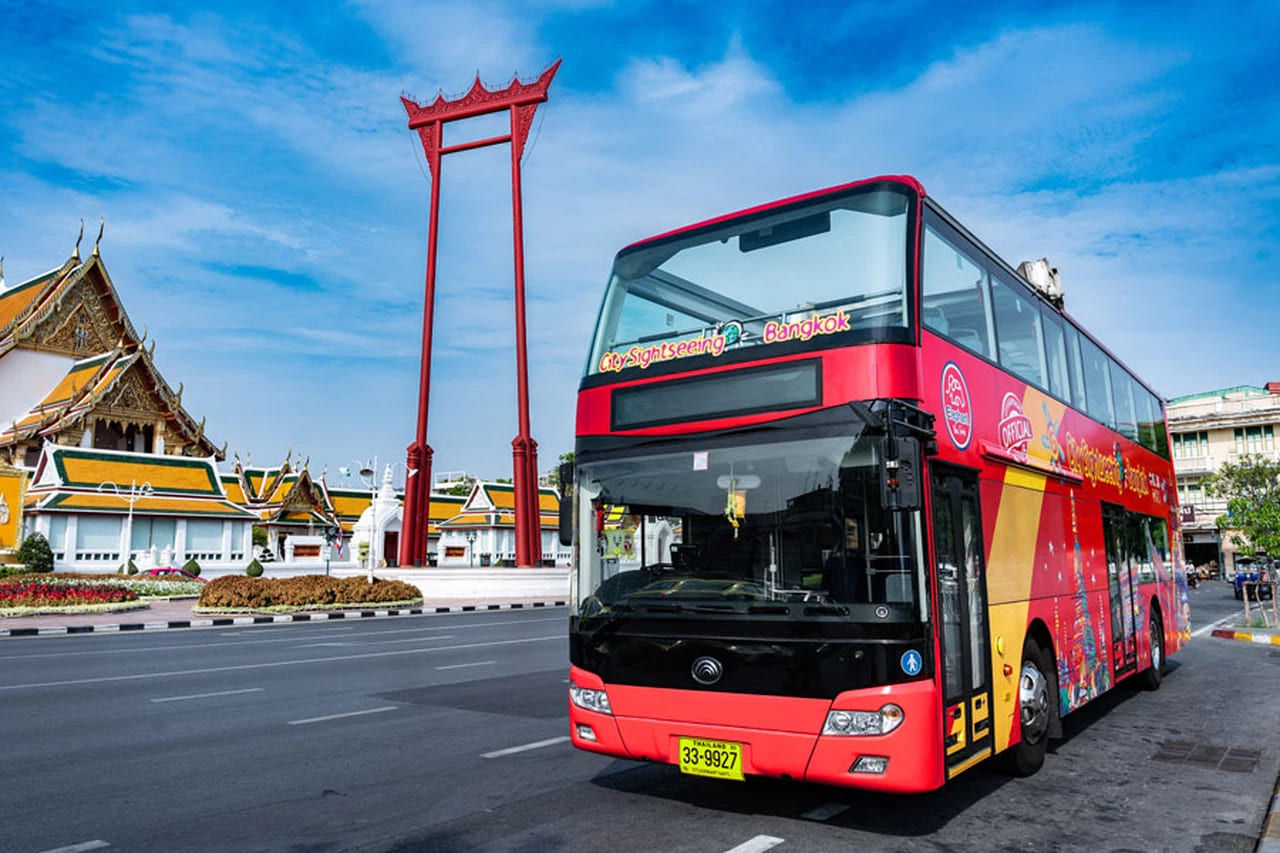 Двухэтажные туристические автобусы City Sightseeing Russia