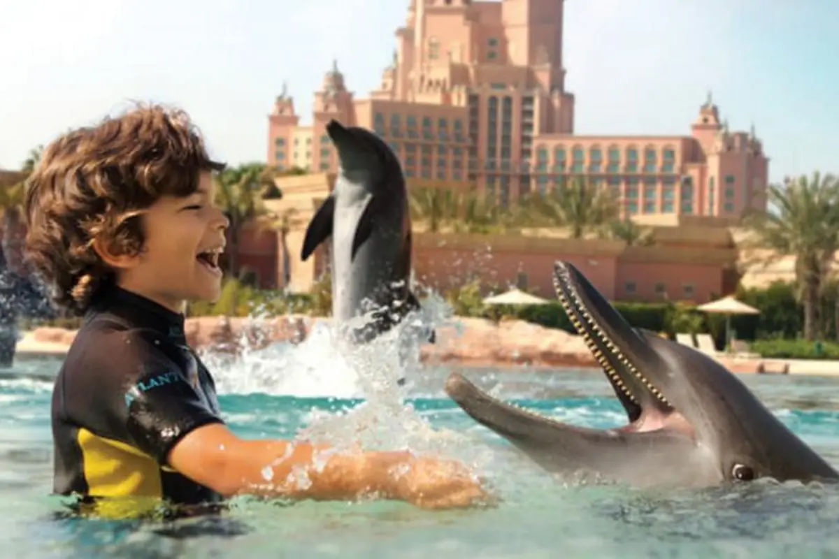 Dolphin Bay Atlantis in Dubai