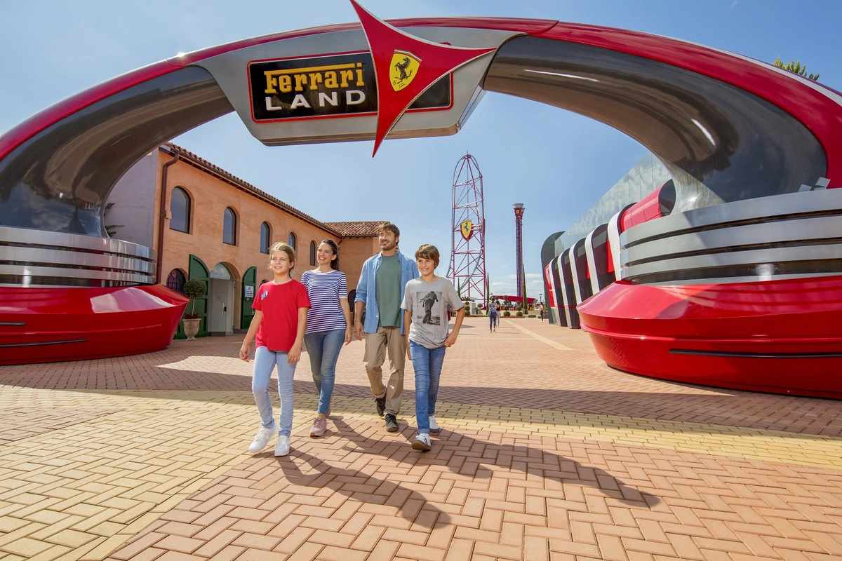 Day Trip to PortAventura Park and Ferrari Land from Barcelona