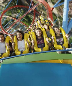 Entrance to Ferrari Land and Portaventura from Barcelona