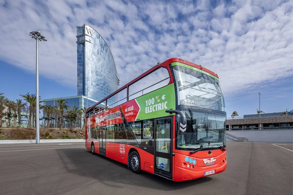 Barcelona City Hop-On, Hop-Off with Moco Museum Entrance
