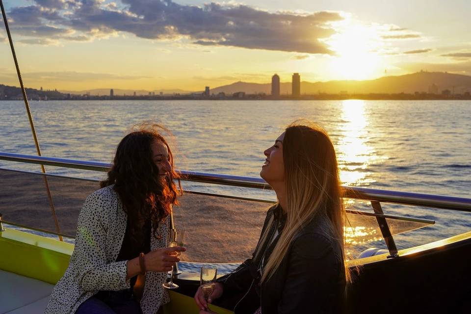 Barcelona Golden Sunset and Chill-Out