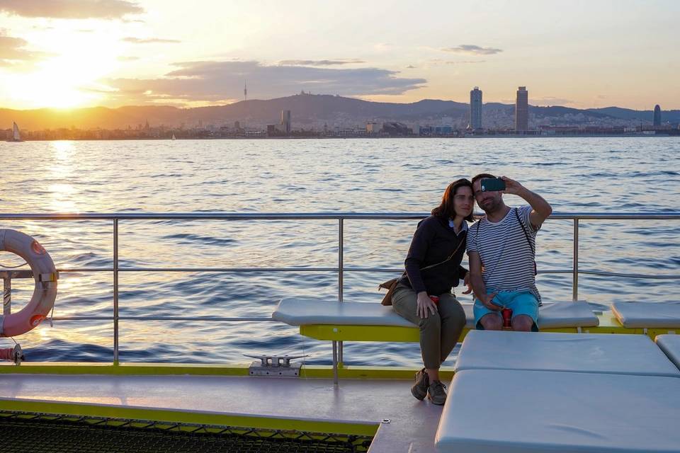 Barcelona Golden Sunset and Chill-Out