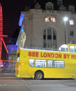 See London By Night Bus Tour with Live Guide