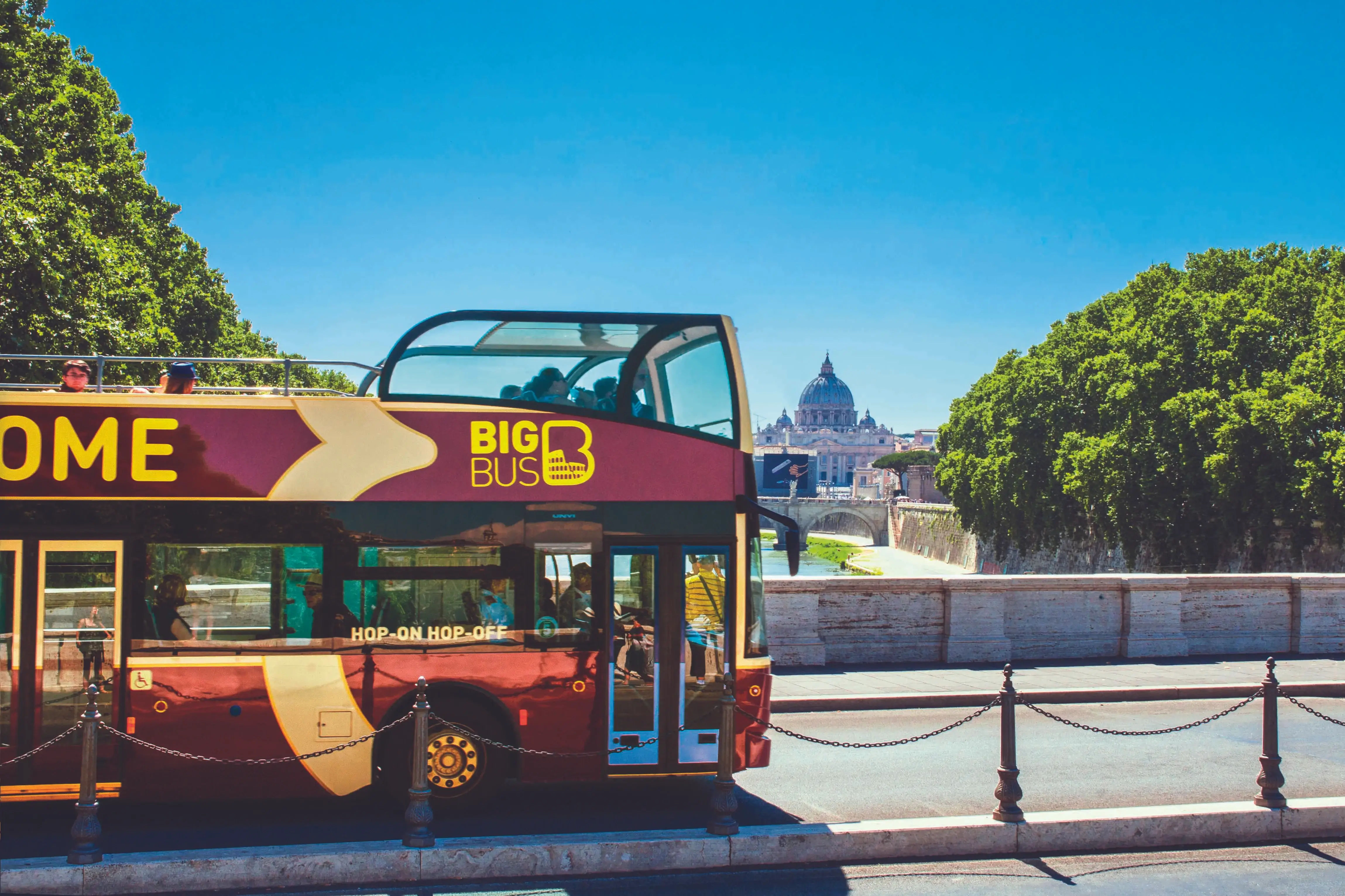Rome Panoramic Night Bus Tour