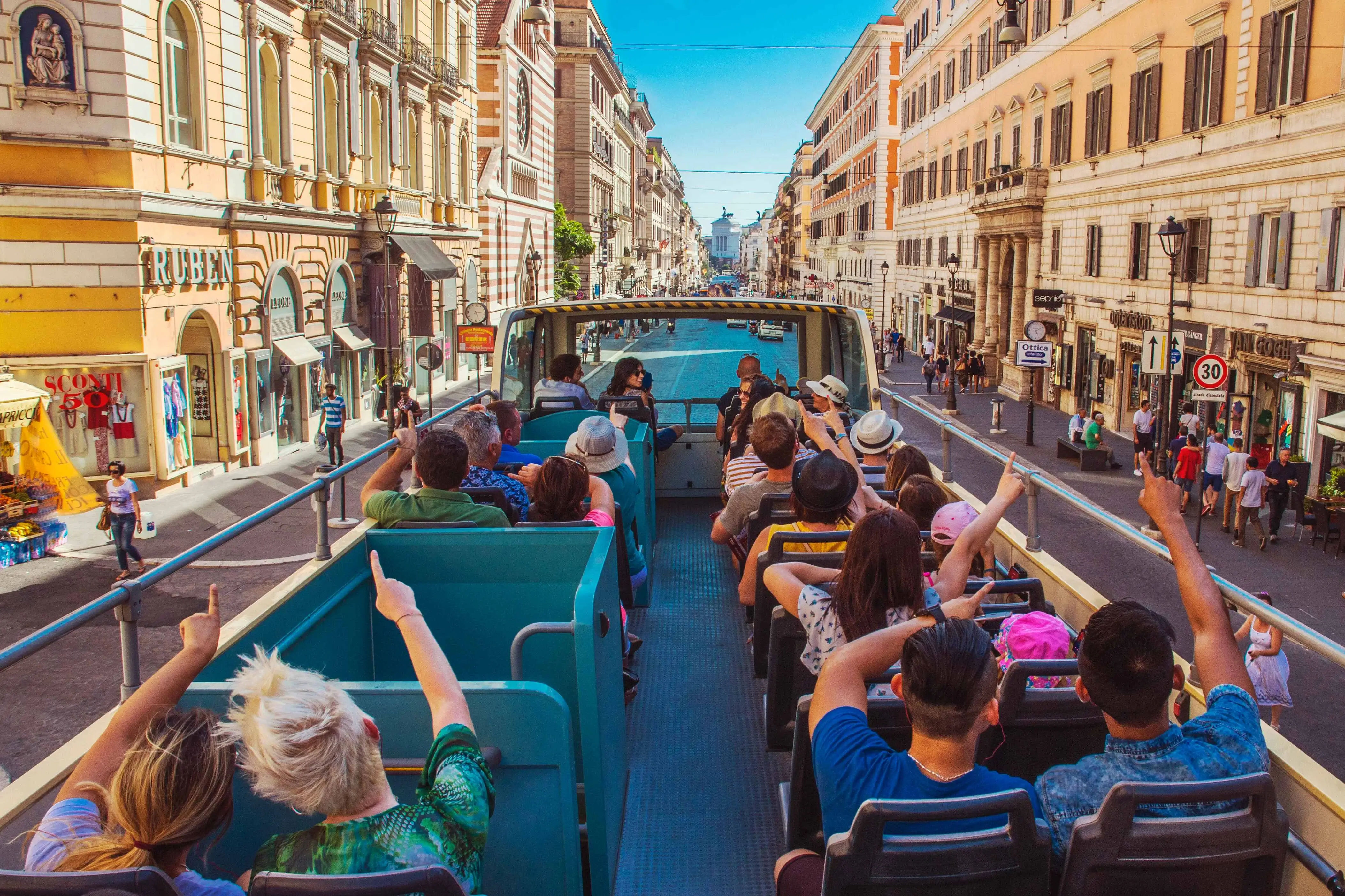 Rome Panoramic Night Bus Tour