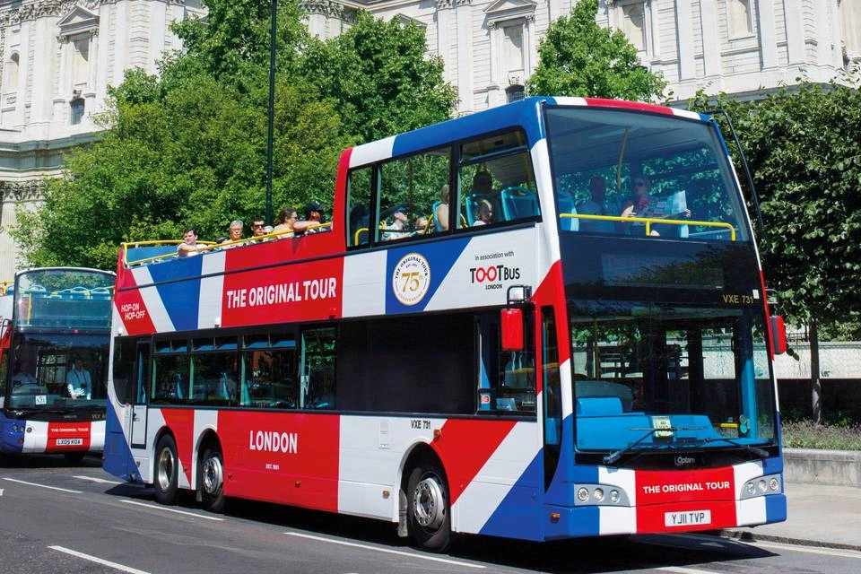 TooTBus: London Hop-On, Hop-Off with London Night Tour