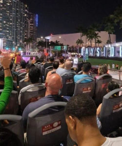 Big Bus: Miami Open-Top Panoramic Night Bus Tour with Live Guide