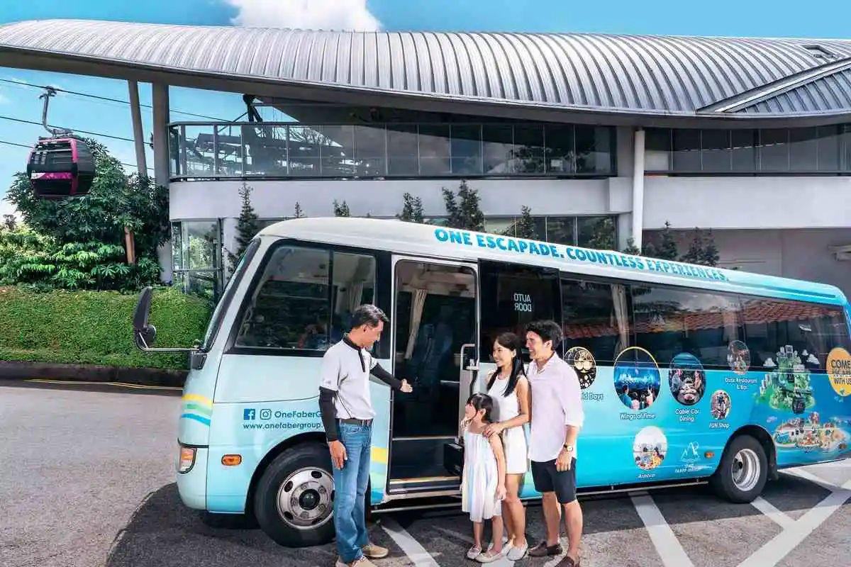 Bus Tour to Sentosa Island
