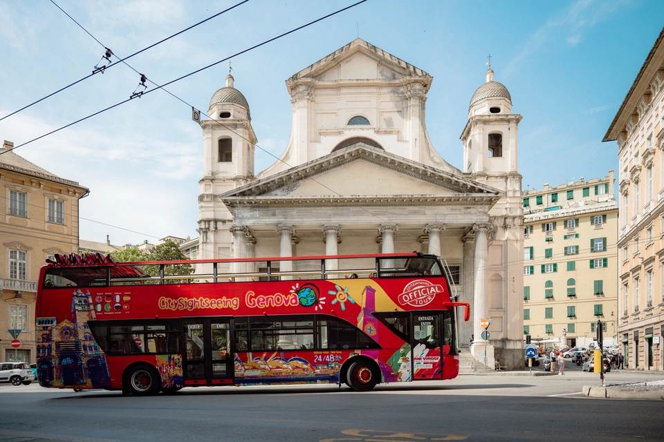City Sightseeing: Genoa Hop-On, Hop-Off Bus Tour