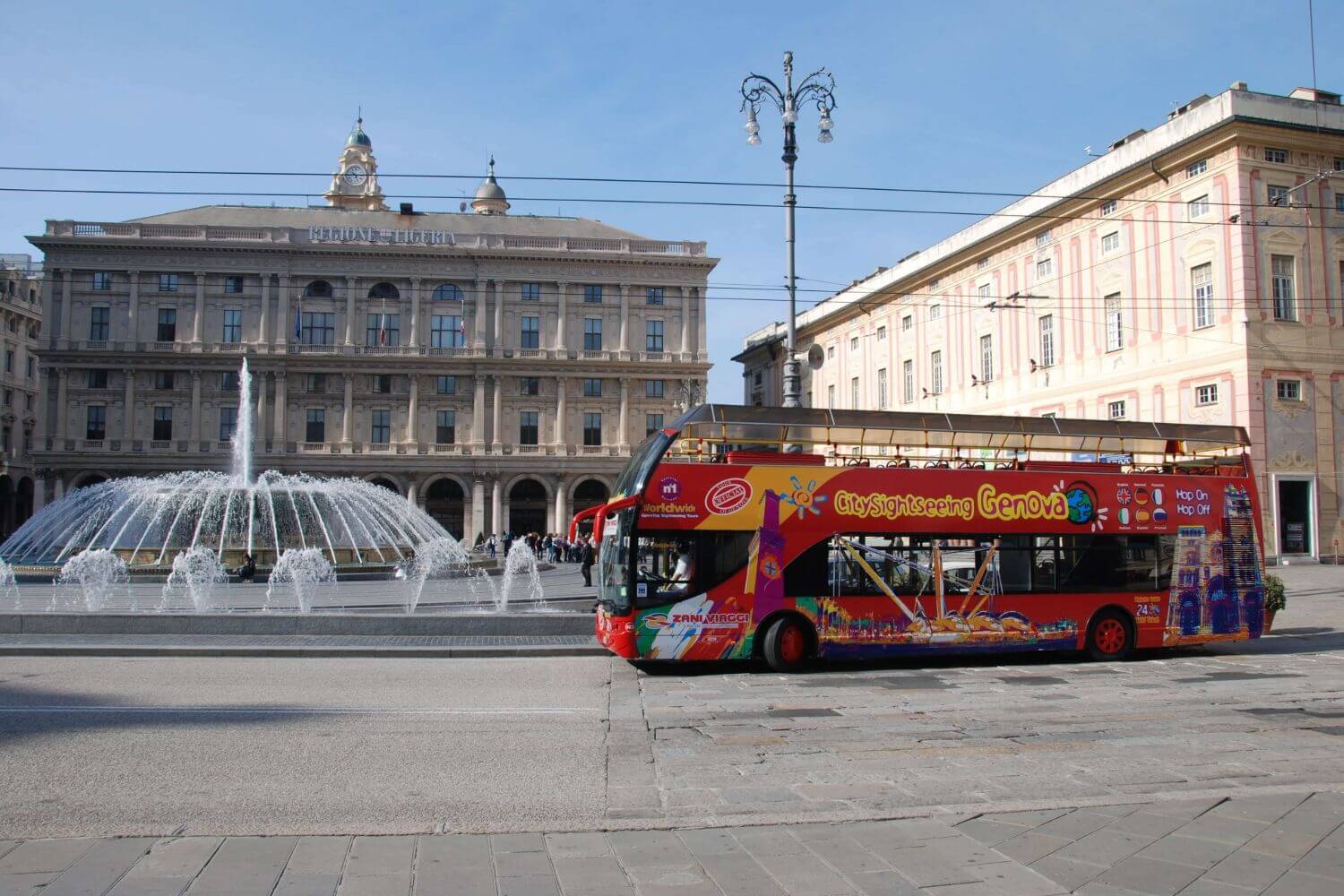 City Sightseeing: Genoa Hop-On, Hop-Off Bus Tour