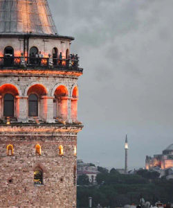 Galata Tower Entrance with Audio Guide