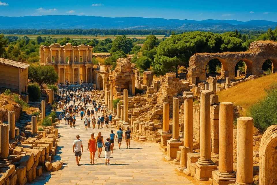 Ephesus Tour with Ancient City Entrance From Izmir