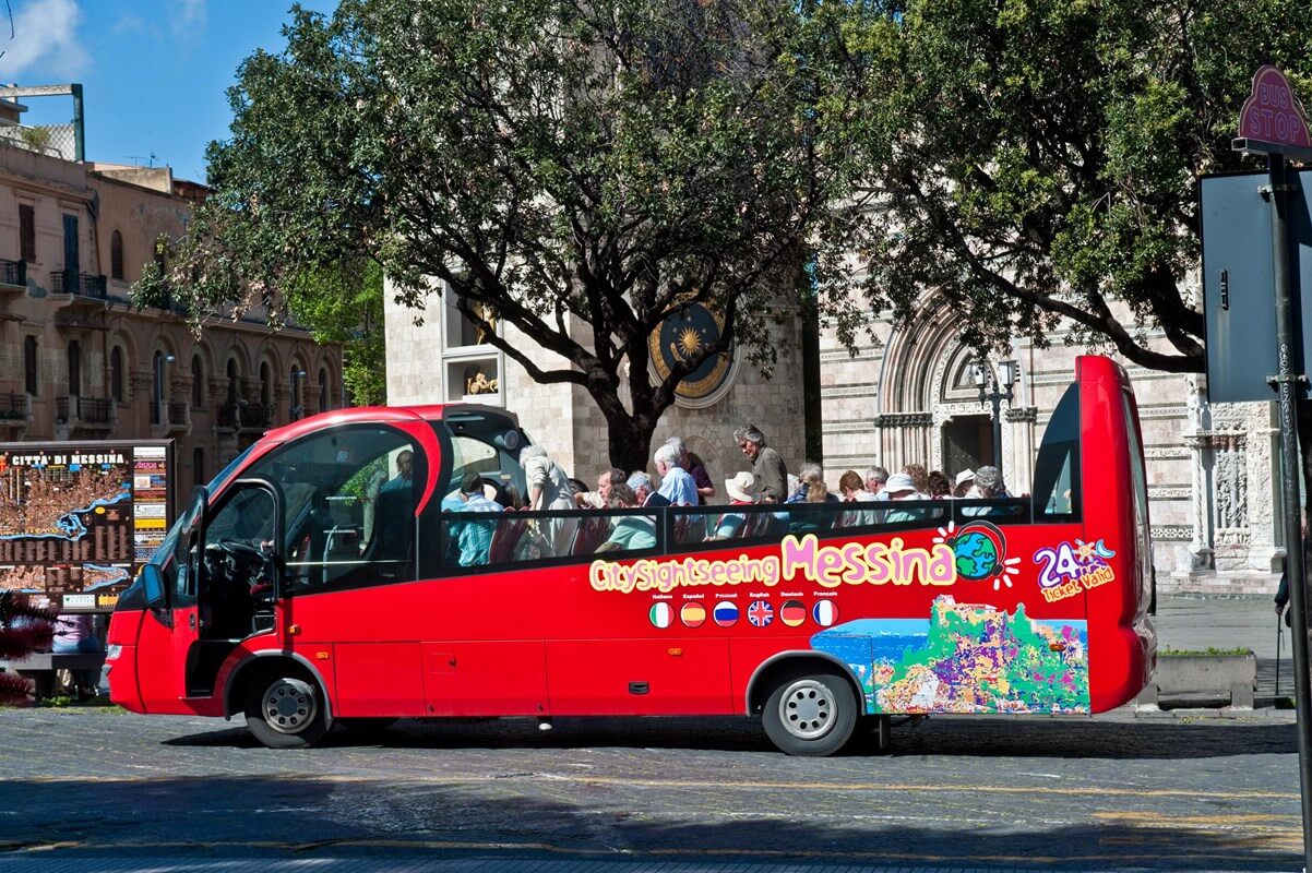City Sightseeing: Messina Hop-On, Hop-Off Bus Tour