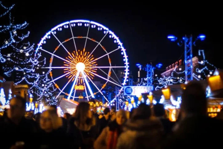 Brussels Christmas Lights Tour
