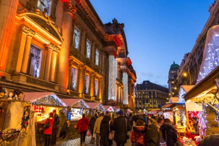 Brussels Christmas Lights Tour