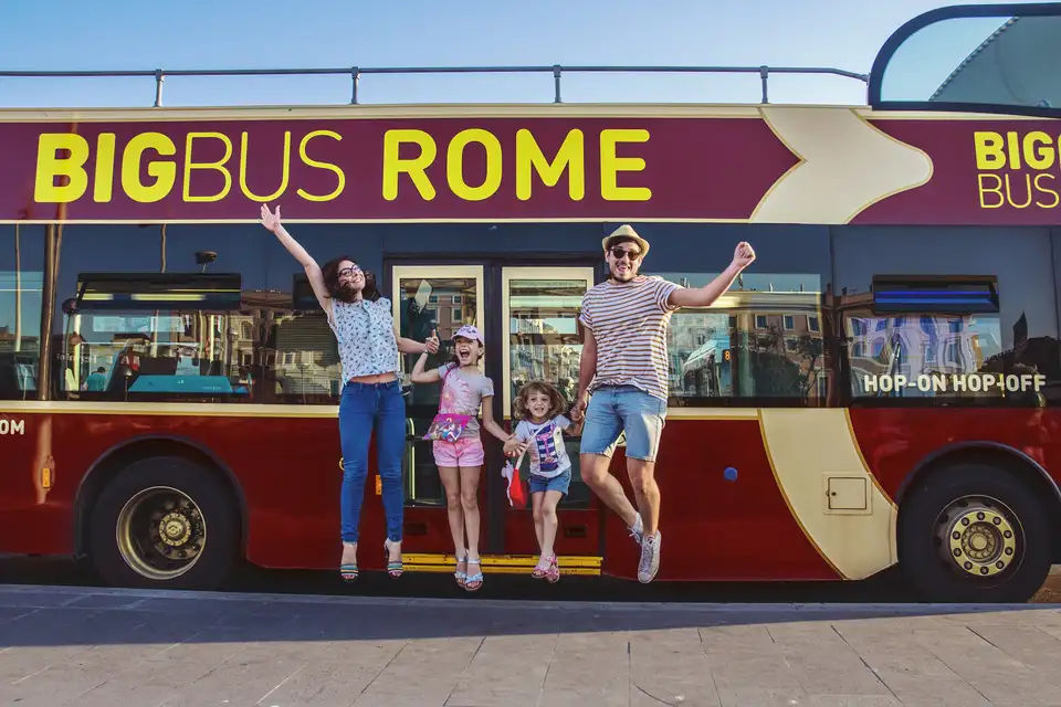 Big Bus Rome Discover Hop-On, Hop-Off with Colosseum Ticket