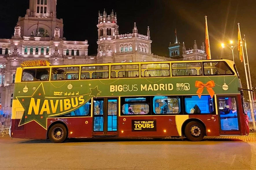 Big Bus Tours: Madrid Christmas Navibus Tour