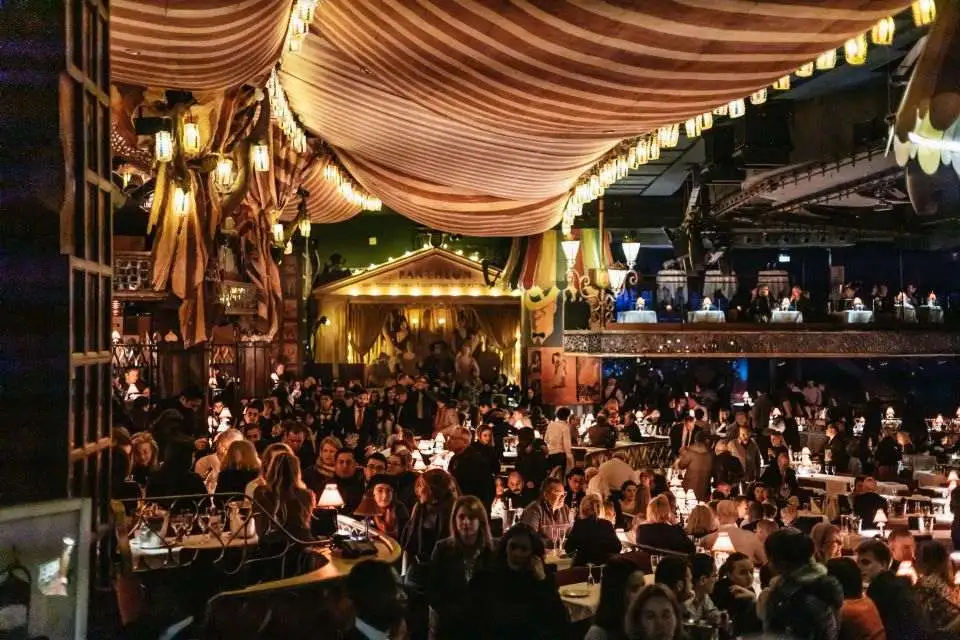 Moulin Rouge with Glass of Champagne and Seine Cruise