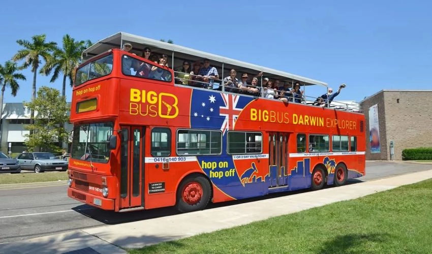 Big Bus Tours: Darwin Hop-On, Hop-Off Bus Tour