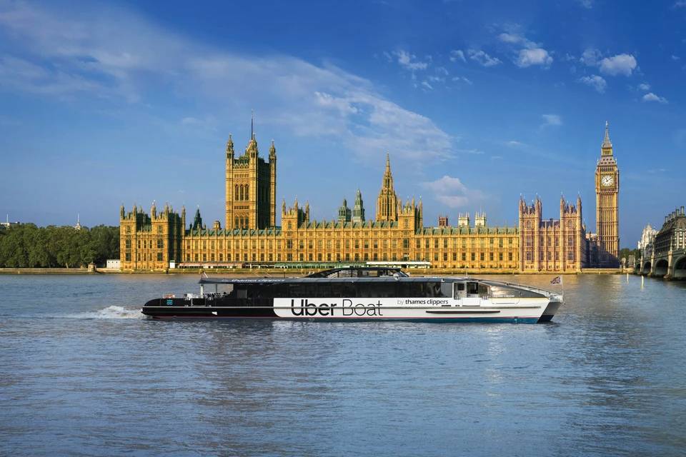 Uber Boat by Thames Clippers: Return Boat River Ticket