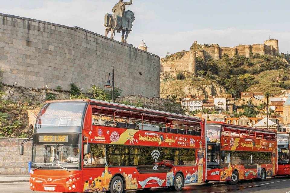 World Sightseeing Tour: Tbilisi Hop-On, Hop-Off Bus Tour