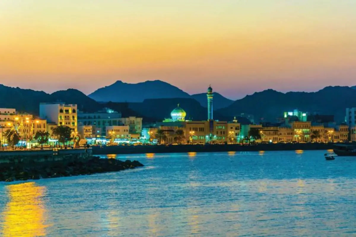 Muscat Nights: Local Dinner and City Lights
