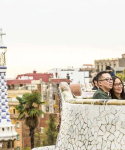 Park Guell & Sagrada Familia Guided Tour with Tower Access