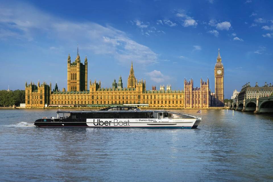 Uber Boat Single Trip and London Cable Car