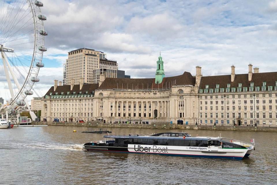 Uber Boat Single Trip and London Cable Car