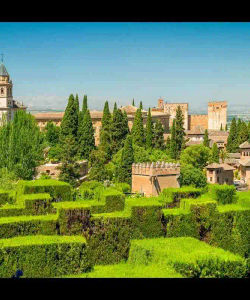 Guided Tour of the Gardens, Alcazaba & Generalife