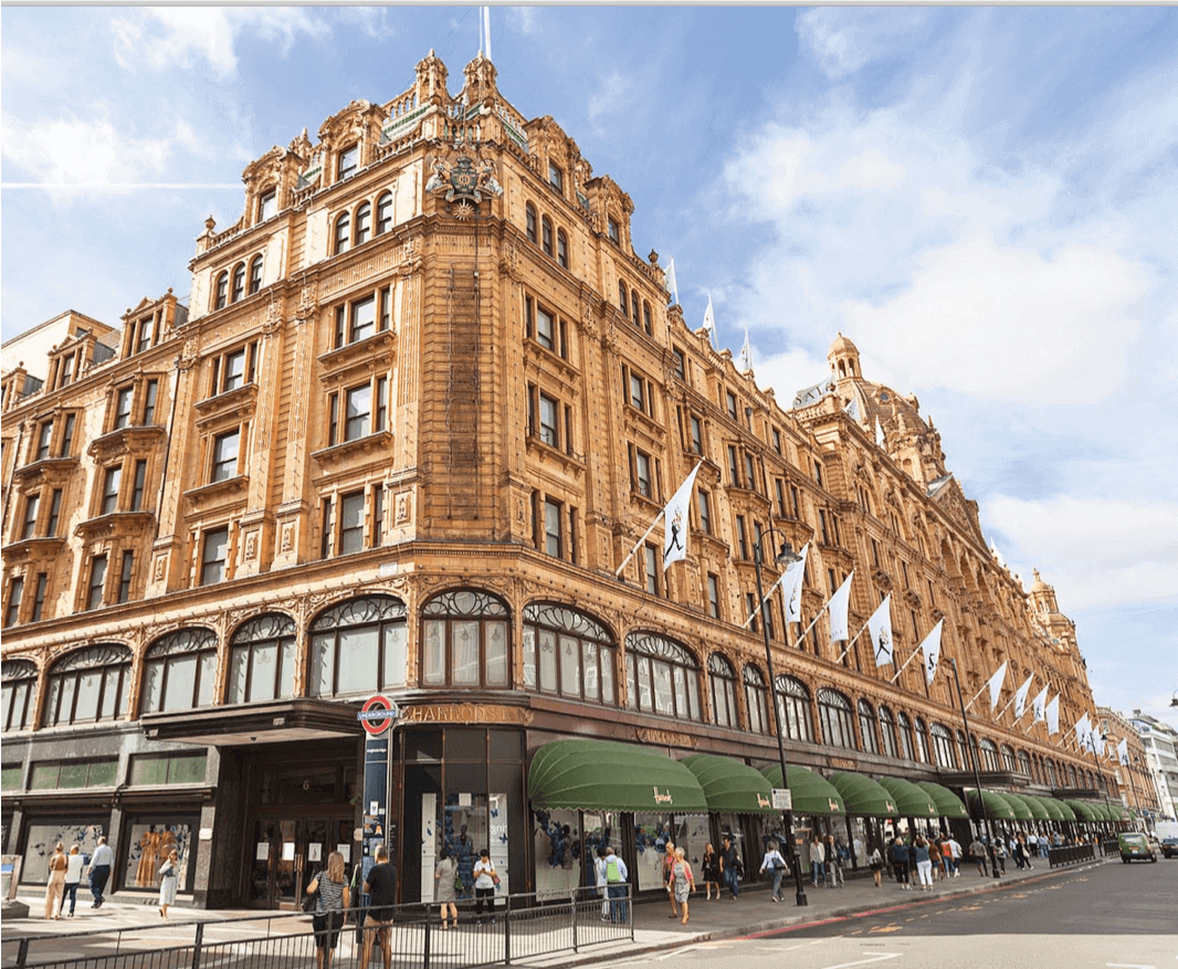 London Magic with Cream Tea at Harrods