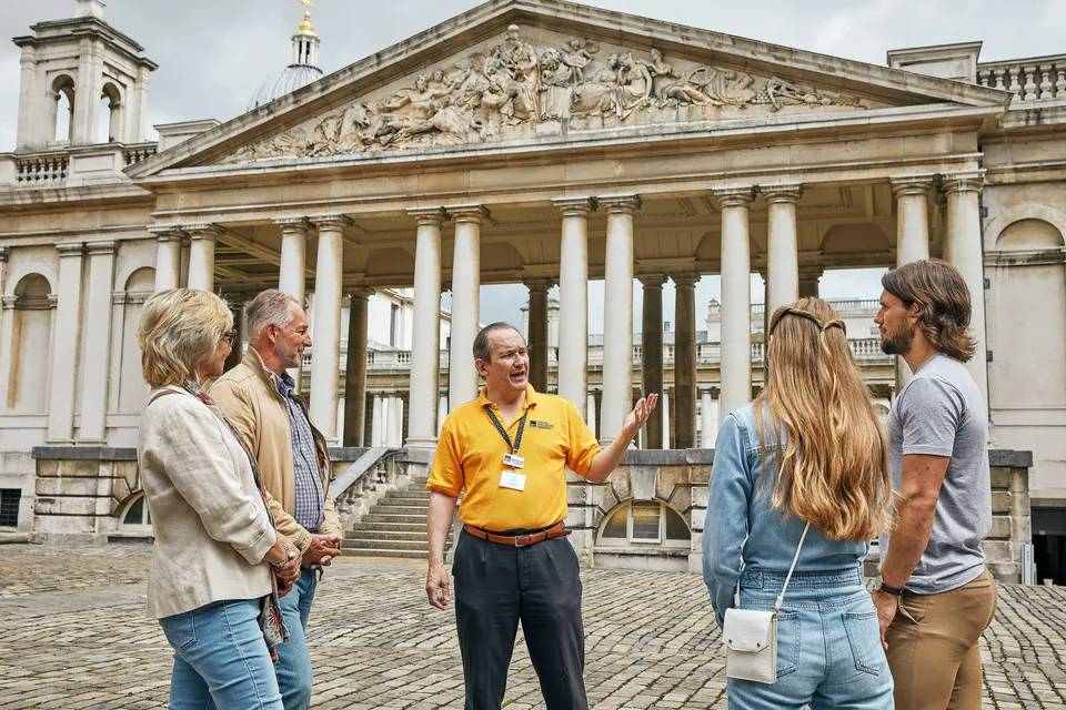Uber Boat Single Trip River Ticket + Painted Hall Entrance