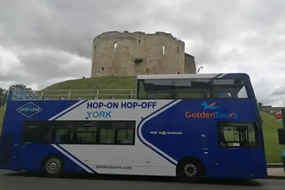 Day Trip to York by Rail included Open Top Bus
