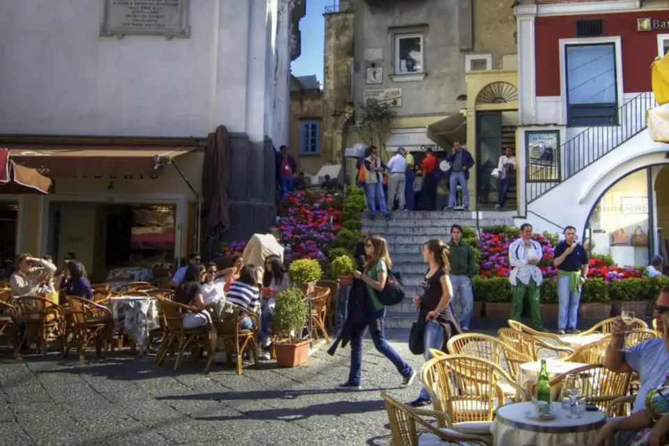 Full Day Tour to Capri Island with Blue Grotto