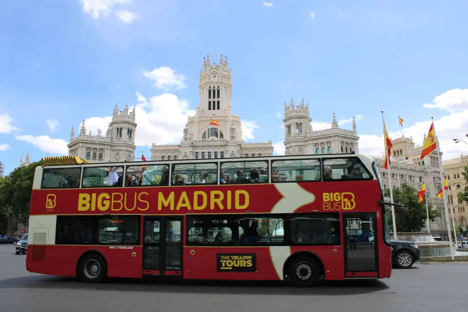 Madrid Hop on Hop Off Bus tour