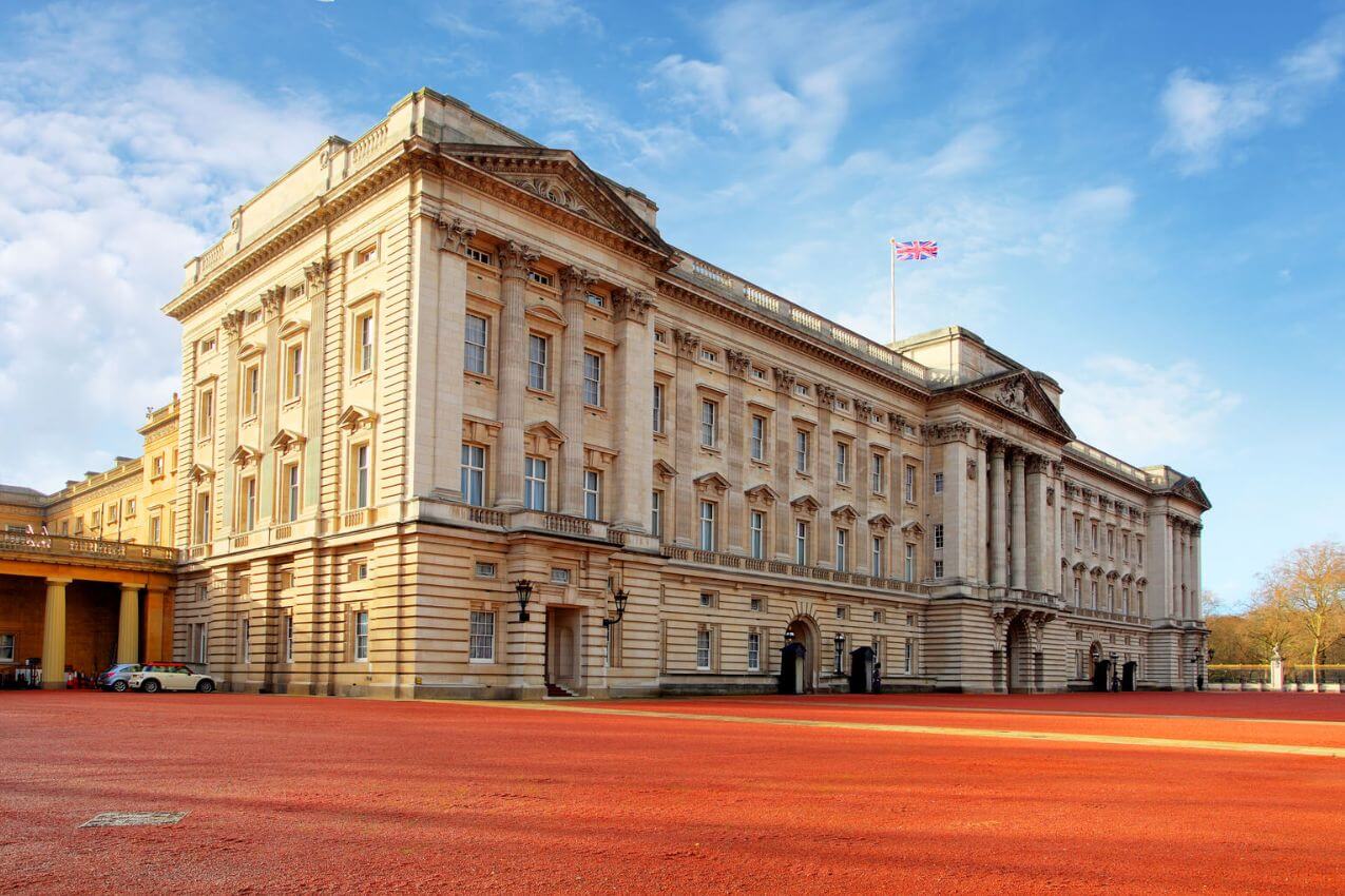 Windsor Castle and Buckingham Palace