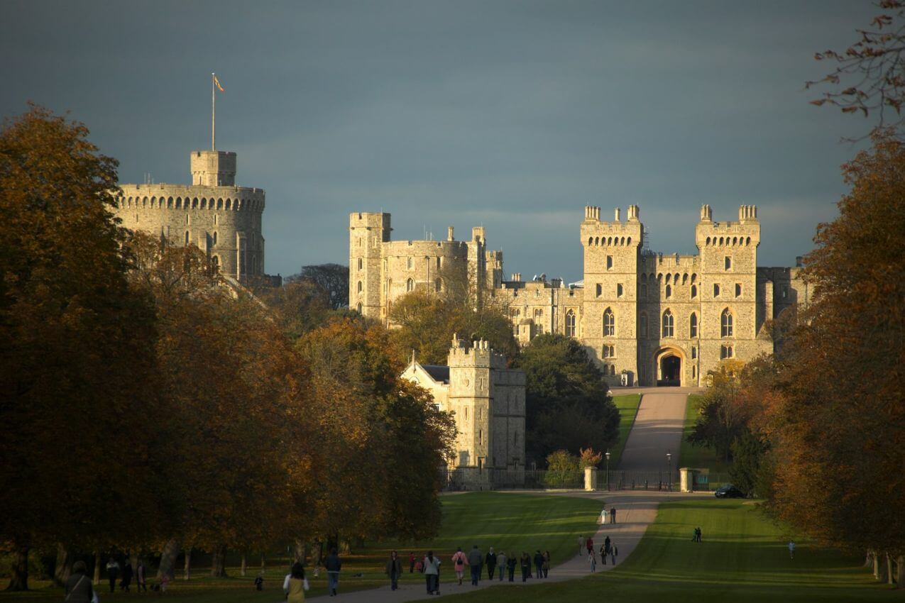 Windsor Castler with London Eye