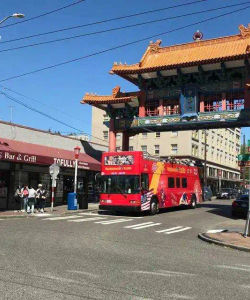 City Sightseeing: Seattle Hop On, Hop Off with Locks Cruise