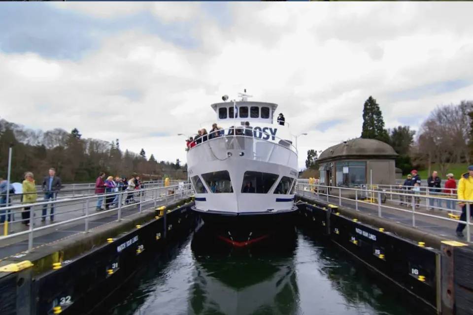 Seattle Hop On Hop Off with Locks Cruise (24 + 48hr)